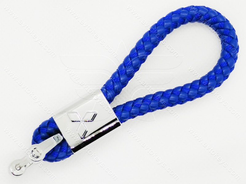Фірмовий брелок-ремішок Mitsubishi для ключів, синього кольору, підходить для більшості моделей ключа