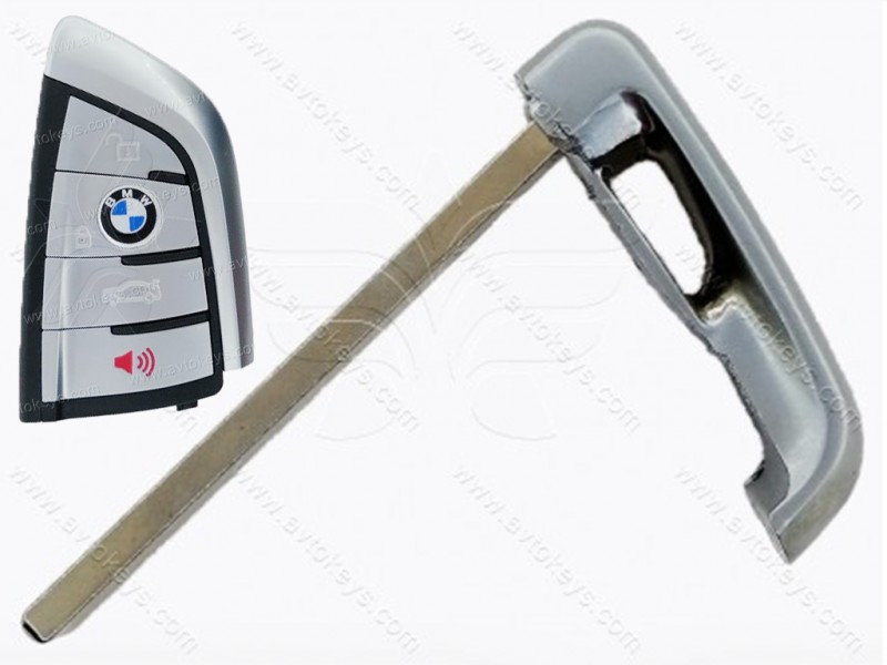 Лезо смарт ключа BMW X5, X6, 5-series, HU100