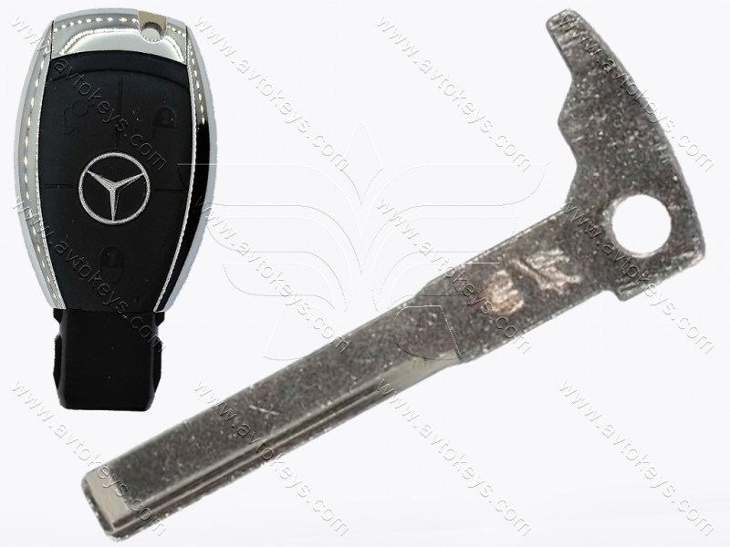 Лезо смарт ключ Mercedes M/ R/ S/ CL/ CLS/ GL Class, HU64