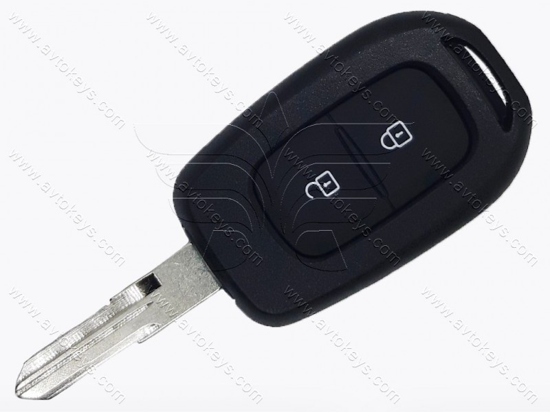 Корпус ключа Renault Duster, 2 кнопки, лезо VAC102