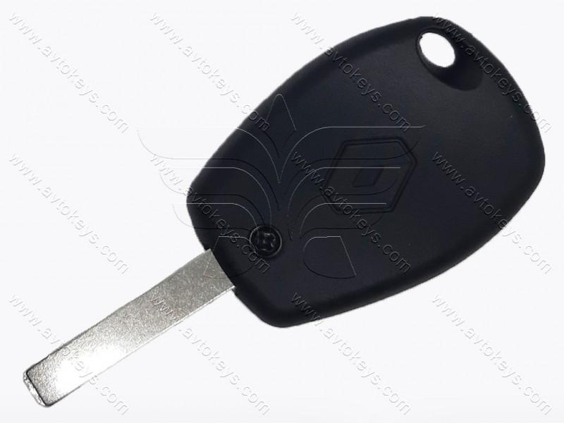 Корпус ключа Renault Kangoo, Master, Clio та інші, 3 кнопки, лезо VA2, лого