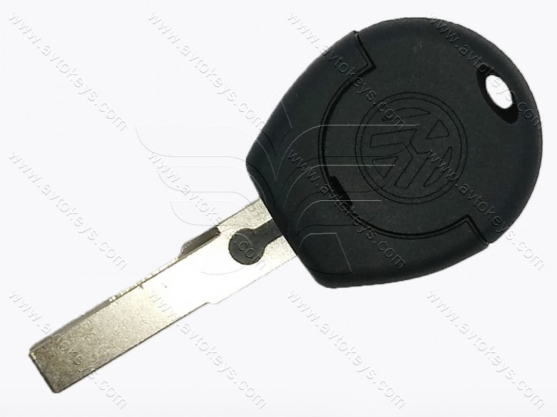 Корпус ключа Volkswagen, 2 кнопки (Lock/Unlock), лезо HU66
