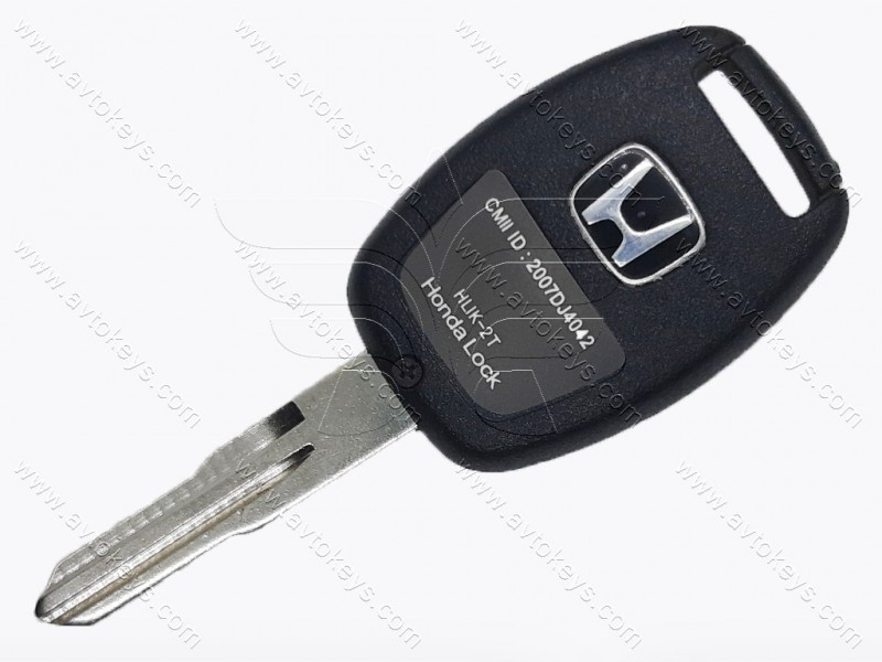 Корпус ключа Honda Accord, Honda Civic та інші, 2 кнопки, лезо HON58R, без місця під чіп