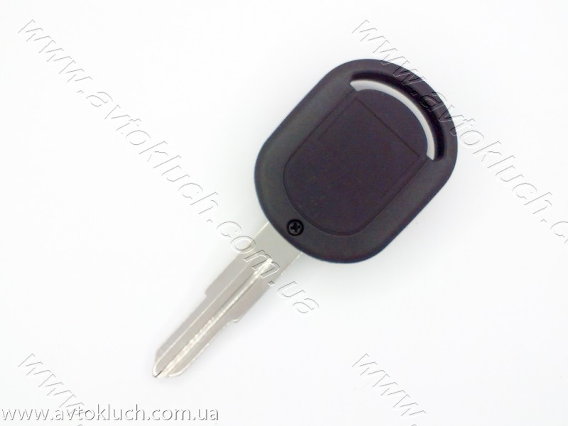 Корпус ключа Chevrolet Lacetti, 3 кнопки, лезо DWO4R, лого