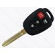 Корпус ключа Toyota Corolla, Altis, Camry та інші, 3+1 кнопки, лезо TOY43