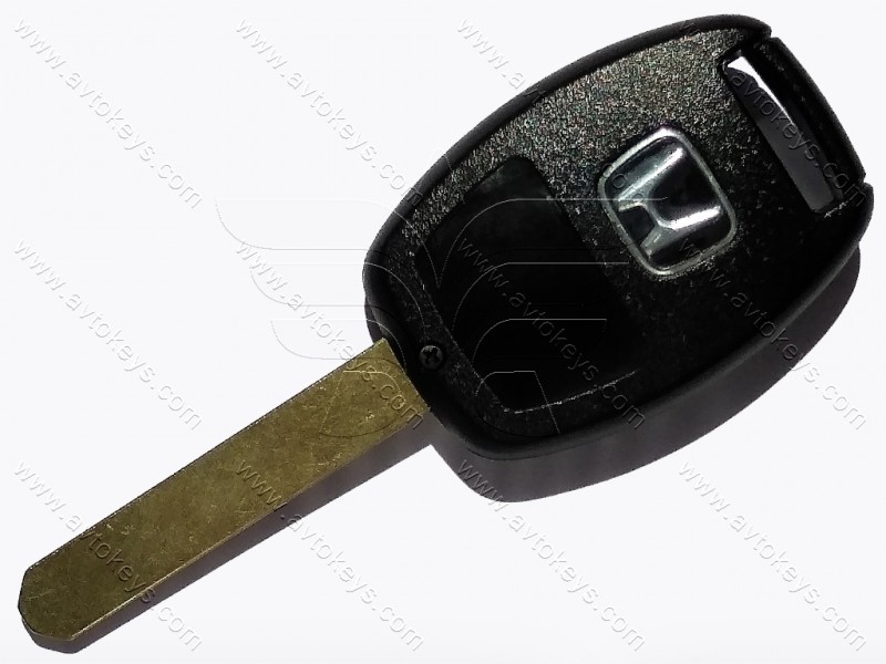 Корпус ключа Honda Pilot, Honda Civic та інші, 2+1 кнопки, лезо HON66, без місця під чіп