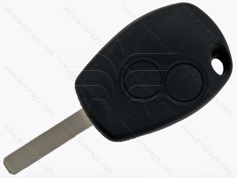 Корпус ключа Dacia Logan, Sandero та інші, 2 кнопки, лезо VA2