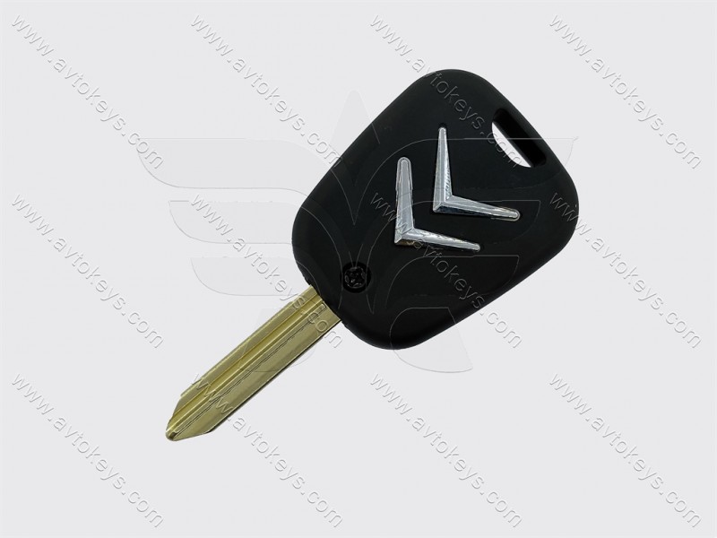 Корпус ключа Citroen 2 кнопки, лезо SX9