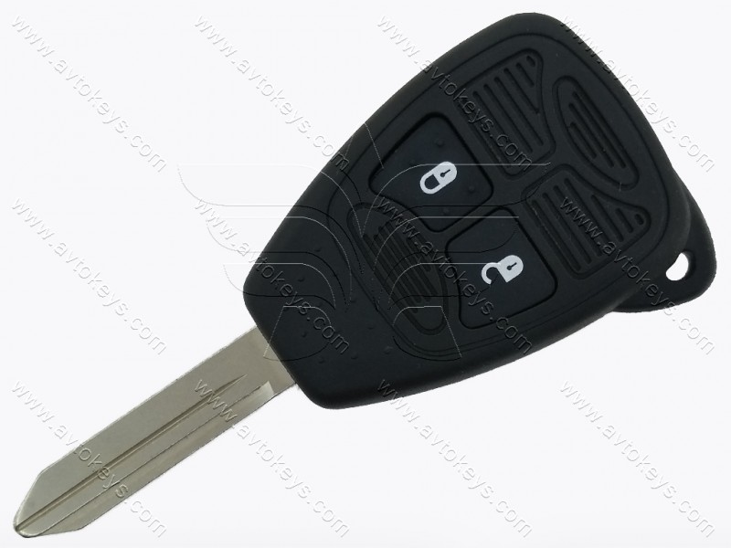 Корпус ключа Chrysler/Doodge/Jeep 2 кнопки тип 2, лезо СY22
