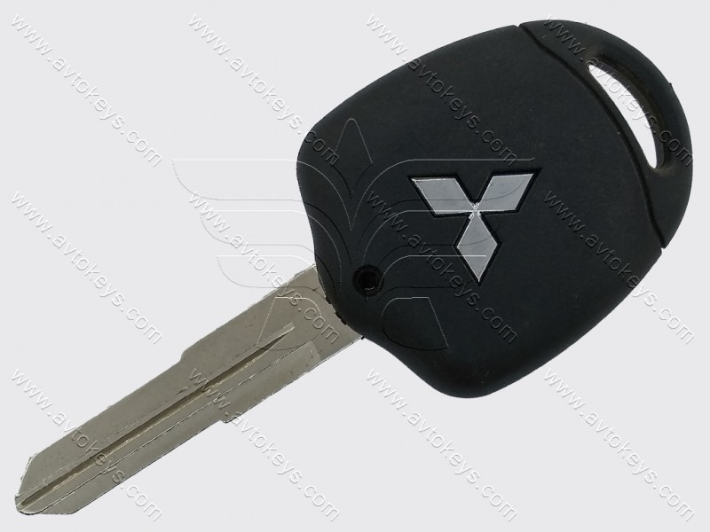 Корпус ключа Mitsubishi L200, Pajero 3 кнопки, лезо MIT8