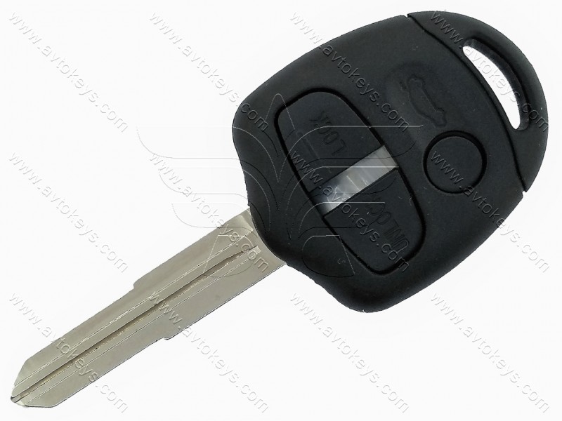 Корпус ключа Mitsubishi Lancer, Outlander та інші, 3 кнопки, лезо MIT11R