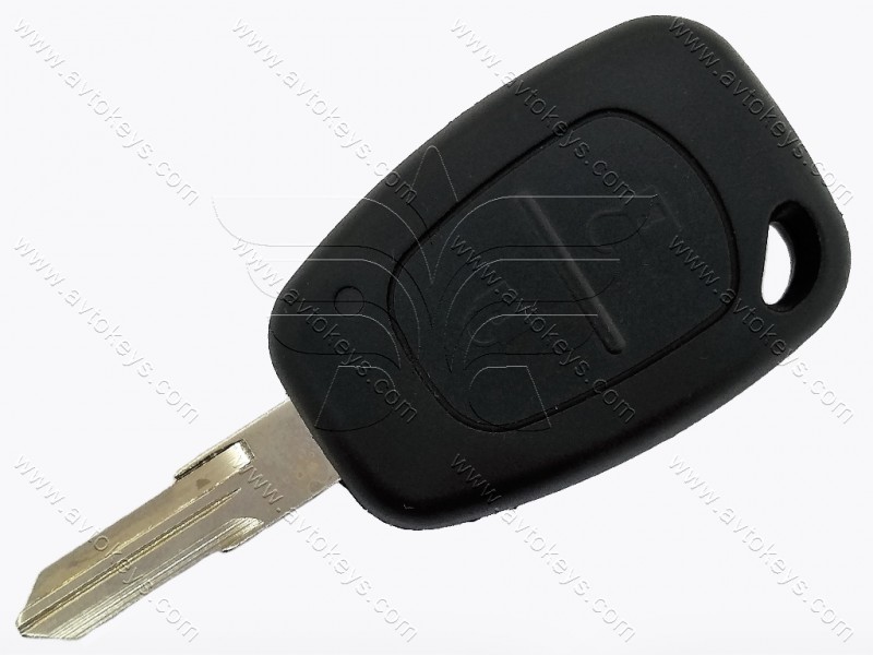 Корпус ключа Renault Master, Kangoo та інші, 2 кнопки, лезо VAC102