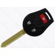 Ключ Nissan Versa, Versa Note, 315 Mhz, CWTWB1U751, 2+1 кнопки, лезо NSN14