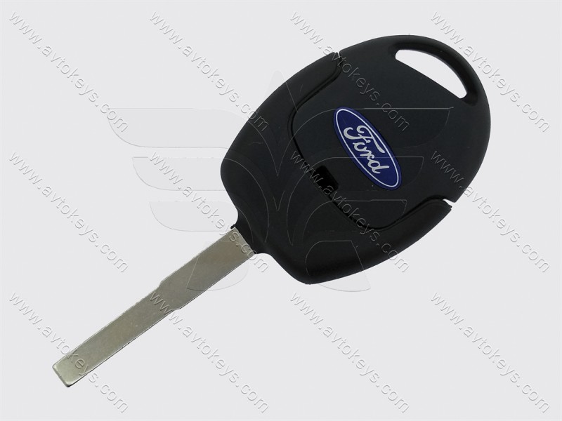 Ключ Ford Mondeo, Focus, Transit, 433 Mhz, 4D-60 Glass, лезо HU101, 3 кнопки