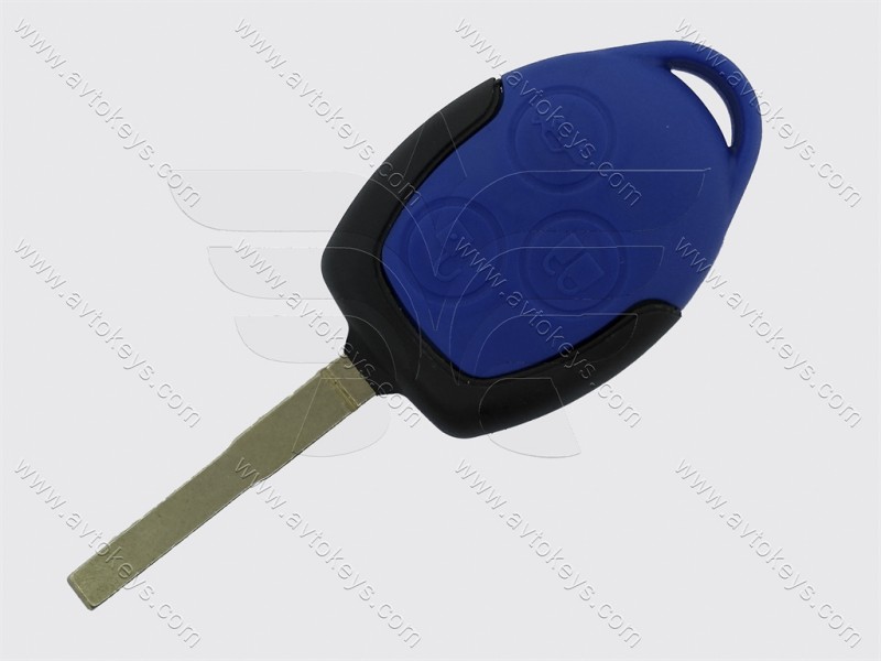 Корпус ключа Ford Mondeo, Focus та інші, 3 кнопки, лезо HU101