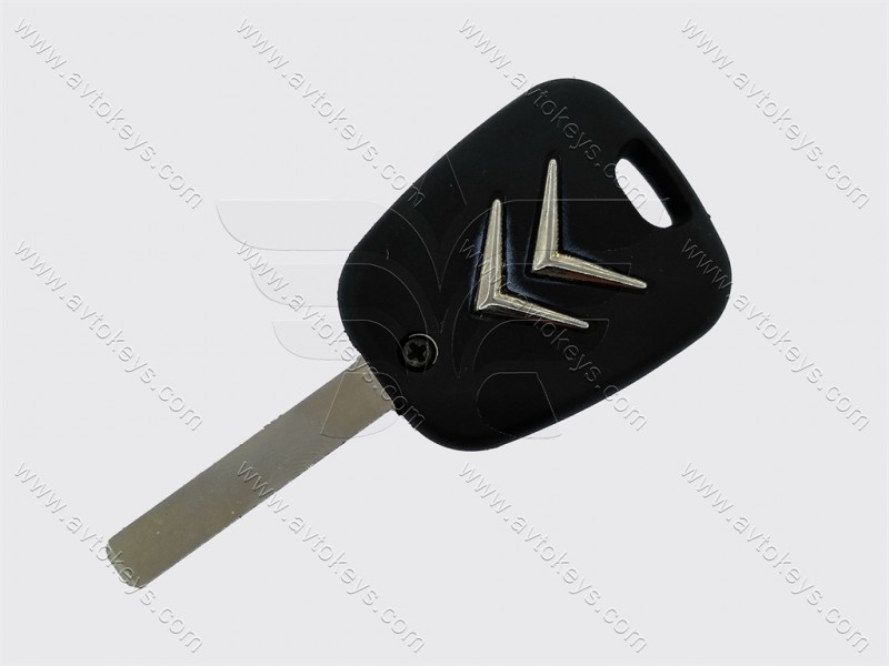 Корпус ключа Citroen Berlingo, C1, C2, C3, 2 кнопки, лезо VA2