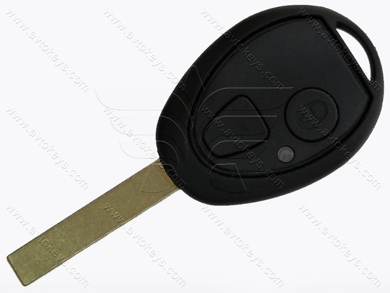 Корпус ключа Mini Cooper, One, 2 кнопки, лезо HU200
