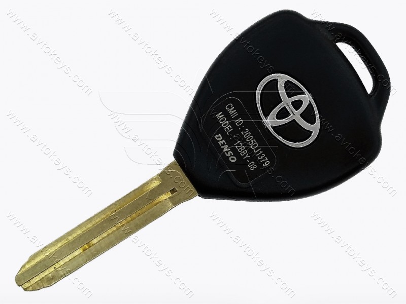 Корпус ключа Toyota Avalon, Camry, Corolla, 3 кнопки, лезо TOY43