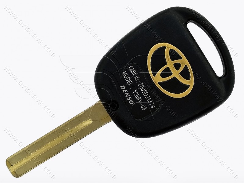 Корпус ключа Toyota Land Cruiser 100 та інші, 2 кнопки, лезо TOY48