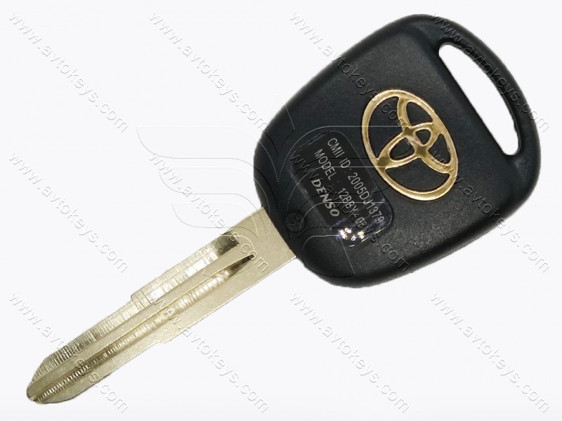 Корпус ключа Toyota Echo, Yaris, MR2 та інші, 2 кнопки, лезо TOY41R