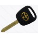 Корпус ключа Toyota Caldina, Estima, 2 кнопки, лезо TOY43