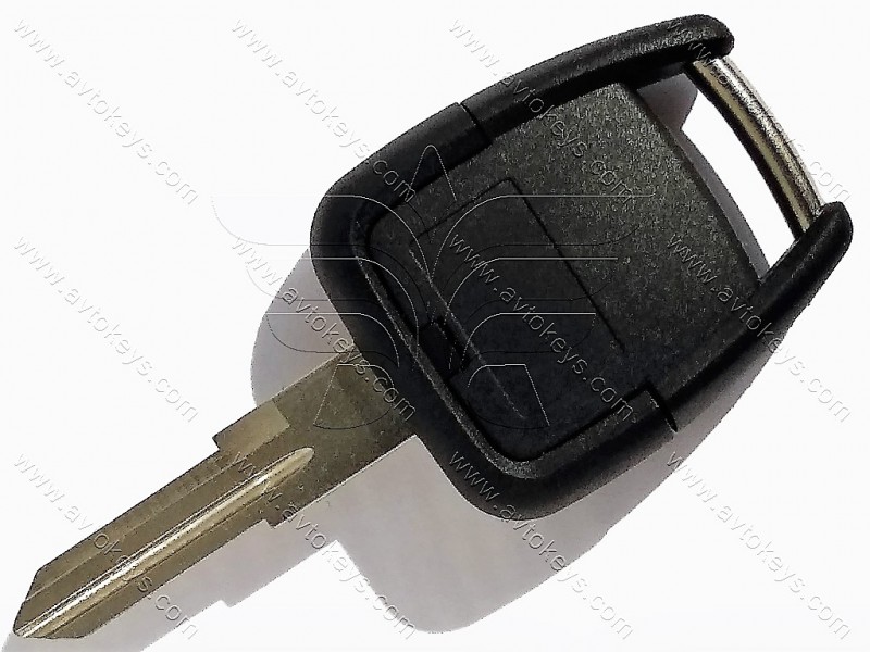 Корпус ключа Opel Astra, Corsa, Tigra та інші, 2 кнопки, лезо YM28