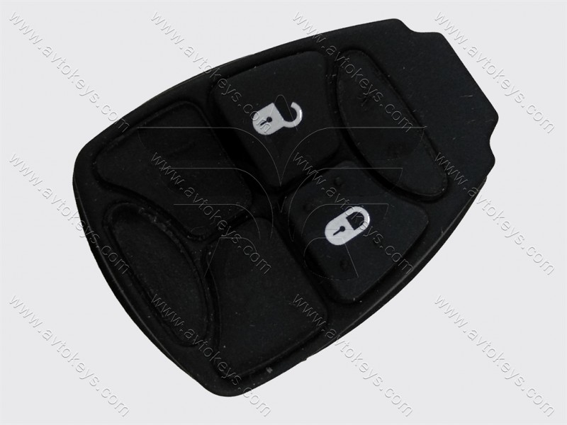 Chrysler/Doodge/Jeep кнопки (гумові) для ключа, 2 кнопки, тип 2