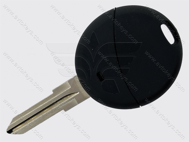 Корпус ключа Smart Sity Coupe, Crossblade, 1 кнопка, лезо YM23