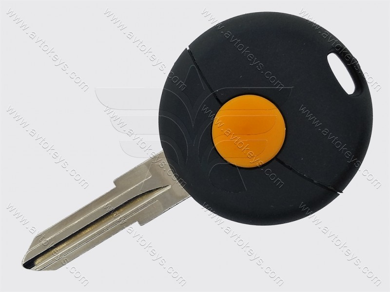 Корпус ключа Smart Sity Coupe, Crossblade, 1 кнопка, лезо YM23
