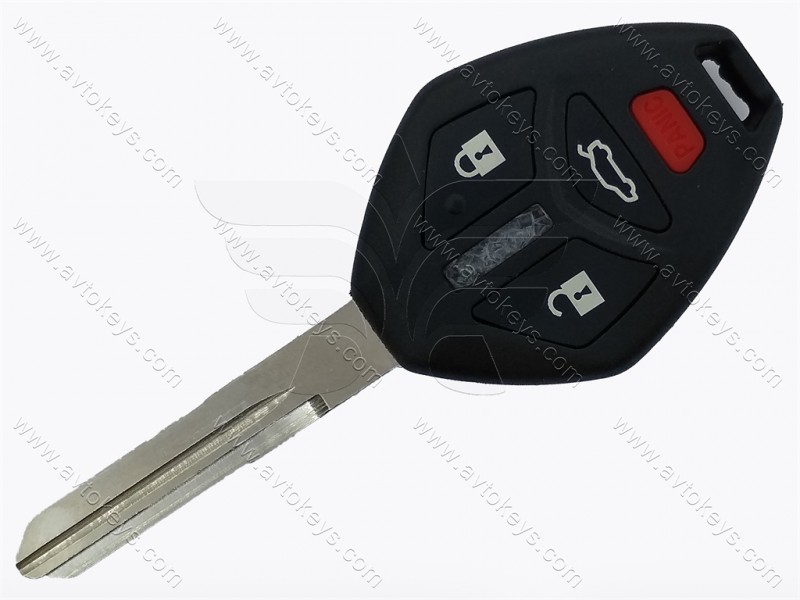 Корпус ключа Mitsubishi Eclipse, Galant та інші, 3+1 кнопки, лезо CY24