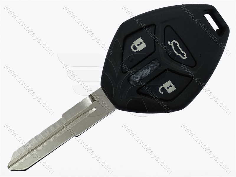 Корпус ключа Mitsubishi Galant та інші, 3 кнопки, лезо MIT11R