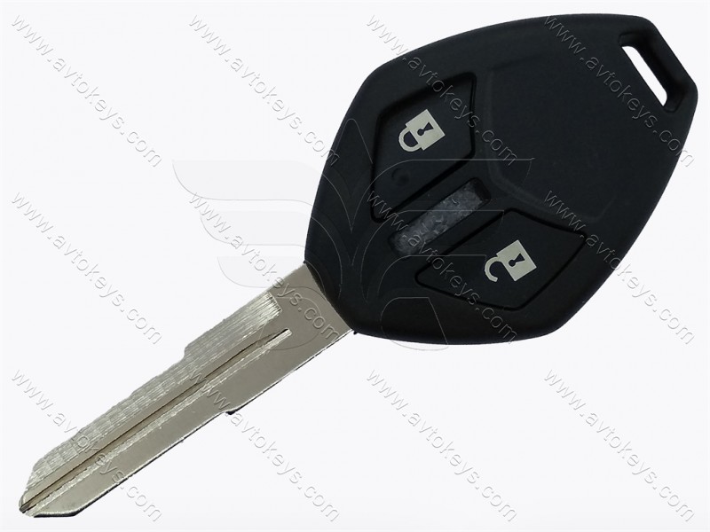 Корпус ключа Mitsubishi Outlander, Lancer та інші, 2 кнопки, лезо MIT11R