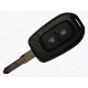 Корпус ключа Renault Duster, 2 кнопки, лезо HU136