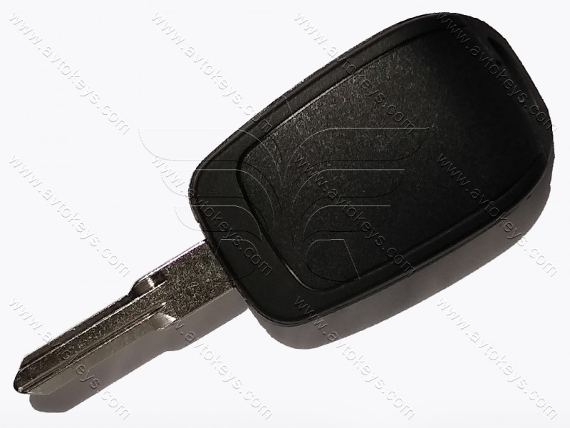 Корпус ключа Renault Duster, 3 кнопки, лезо HU136