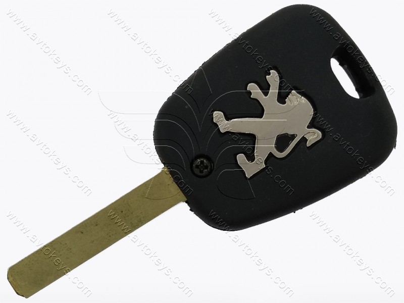 Корпус ключа Peugeot 107, Ranch, Partner, 2 кнопки, лезо VA2