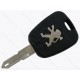 Корпус ключа Peugeot 106, 206, 2 кнопки, лезо NE73