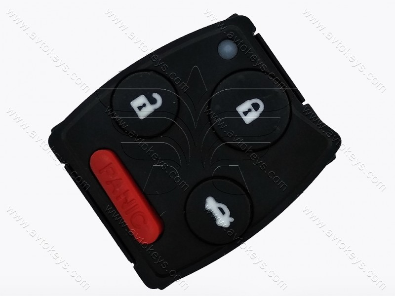 Корпус кнопок ключа Honda, кнопки 3+1, тип 2