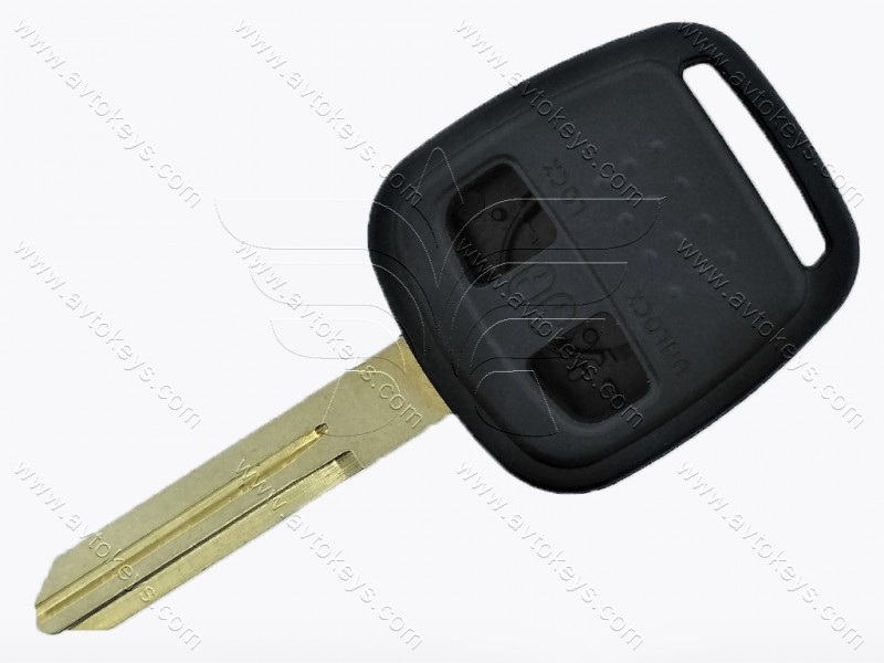 Корпус ключа Nissan Elgrand E50, Skyline, 2 кнопки, NSN14