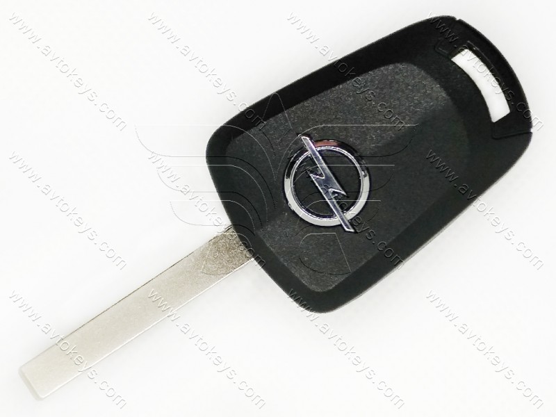 Корпус ключа Opel Vectra, Signum, 2 кнопки, лезо HU100
