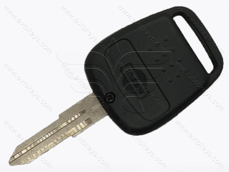 Корпус ключа Nissan Bluebird, 1 кнопка, лезо NSN11