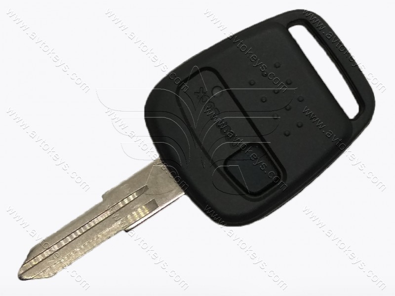 Корпус ключа Nissan Bluebird, 1 кнопка, лезо NSN11
