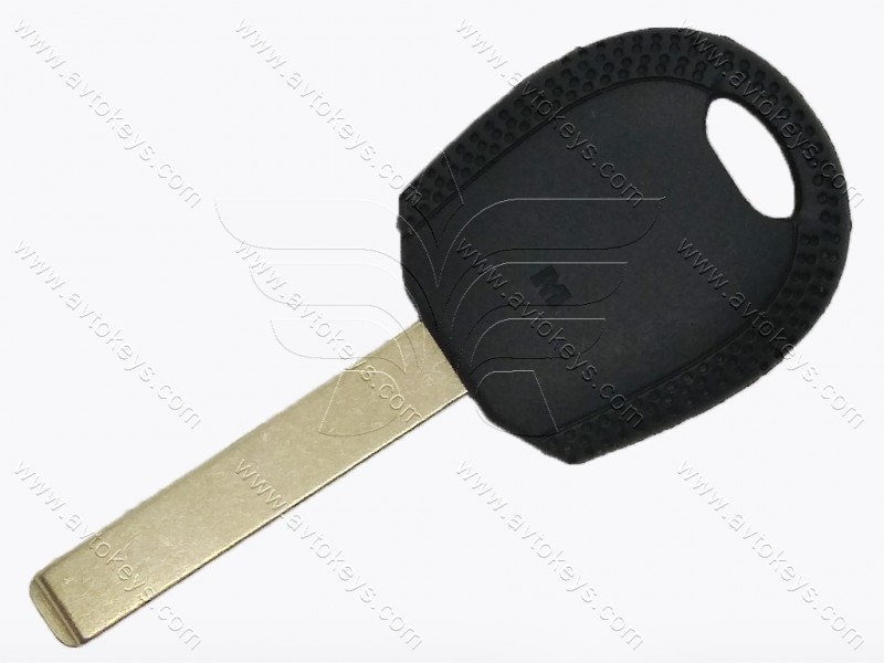 Корпус ключа з місцем під чіп Kia Rio, Niro, Picanto, Stonic, Optima, лезо KIA9, з лого