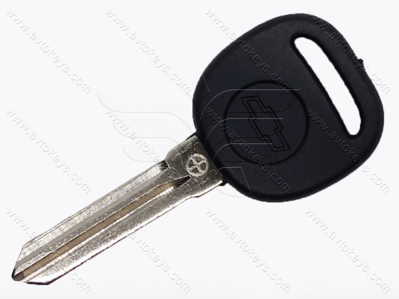 Корпус ключа з місцем під чіп Chevrolet, лезо B111, з логотипом