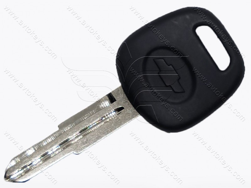 Корпус ключа з місцем під чіп Chevrolet, лезо DWO4R, лого, тип 3