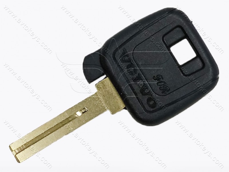 Корпус ключа з місцем під чіп Volvo S60, S80, V70, XC70, XC90, лезо NE66