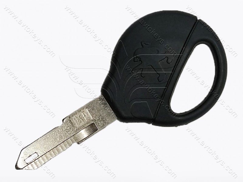 Корпус ключа з місцем під чіп Peugeot 106, 206 та інші, лезо NE73, тип 1