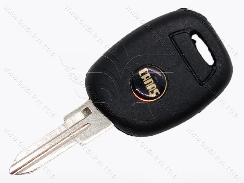 Корпус ключа з місцем під чіп Renault, Dacia лезо DAC 2P