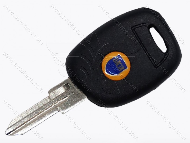 Корпус ключа з місцем під чіп Renault, Dacia лезо DAC 2P