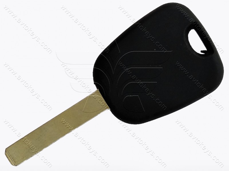Корпус ключа з місцем під чіп Peugeot 407, 1007, Partner та інші, лезо VA2
