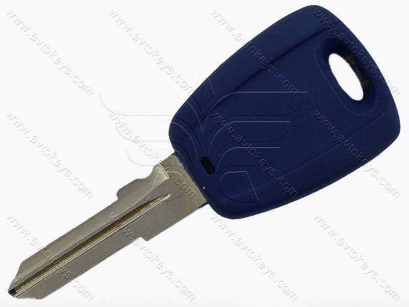 Корпус ключа з місцем під чіп Fiat Multipla, Palio, Punto, Siena, лезо GT15R